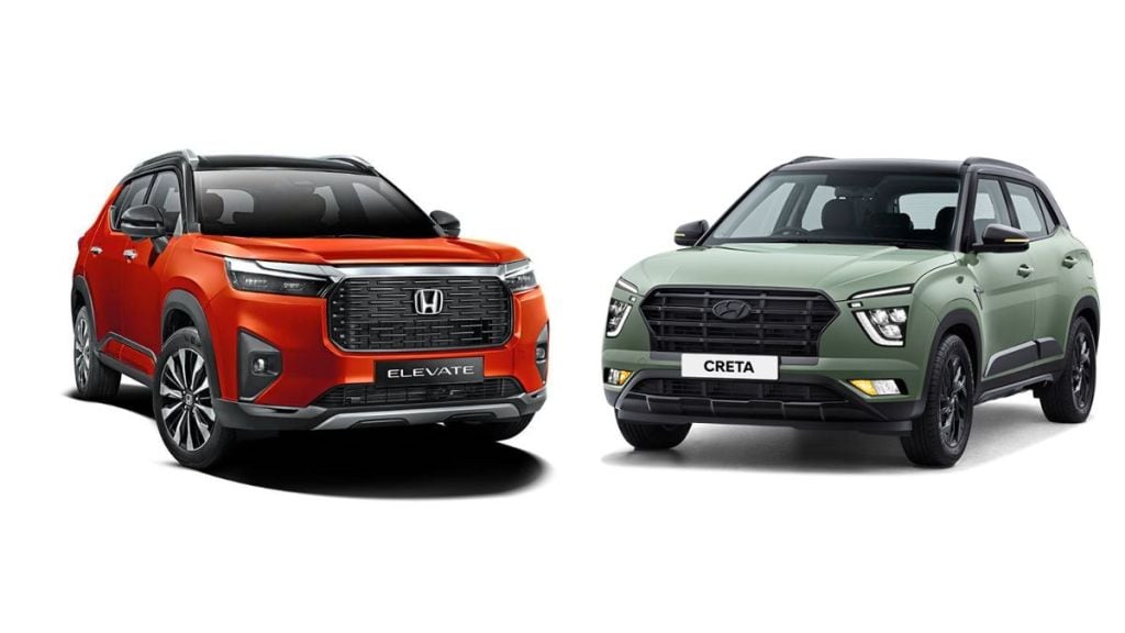 honda elevate vs creta features