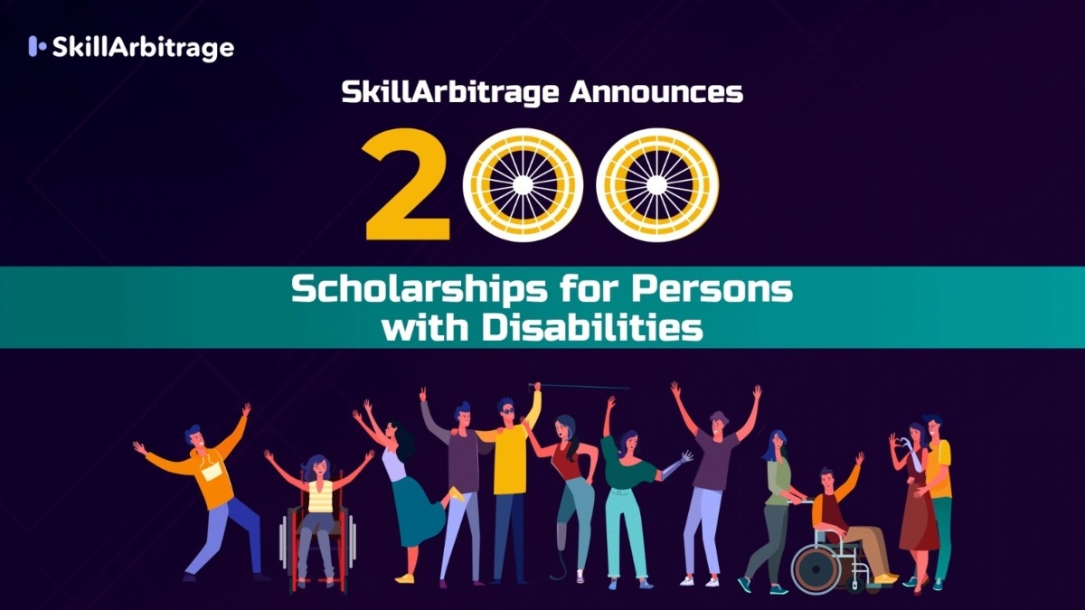 SkillArbitrage grants fully funded scholarships for 200 individuals with disabilities