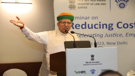 Minister of Law and Justice Arjun Ram Meghwal, litigation cost for MSMEs, supreme court, high court, mediation bill, lok sabha, rajya sabha, fisme, delayed payments, msme facilitation councils Minister of Law and Justice Arjun Ram Meghwal, litigation cost for MSMEs, supreme court, high court, mediation bill, lok sabha, rajya sabha, fisme, delayed payments, msme facilitation councils