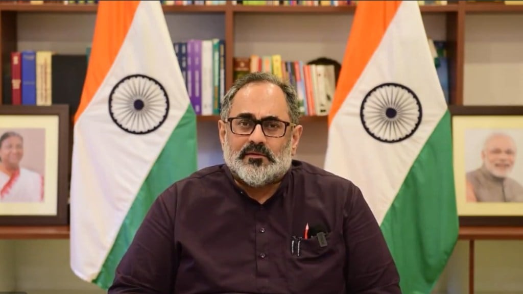 Rajeev Chandrasekhar is the Minister of state for electronics and information technology