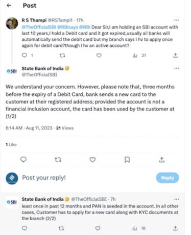 sbi atm card rules