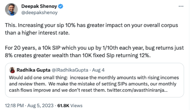 sip step up strategy