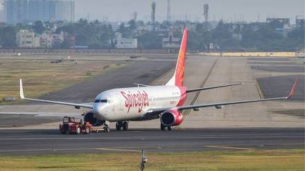 SpiceJet's Chairman and Managing Director, Ajay Singh, expressed satisfaction at the airline's profitability during the first quarter. (PTI Photo) SpiceJet's Chairman and Managing Director, Ajay Singh, expressed satisfaction at the airline's profitability during the first quarter. (PTI Photo)