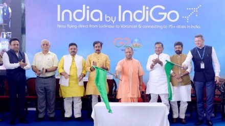 modi, pm modi, yogi adityanath, indigo airlines, airlines, aviation, lucknow, varanasi, udan scheme, varanasi airport, civil aviation