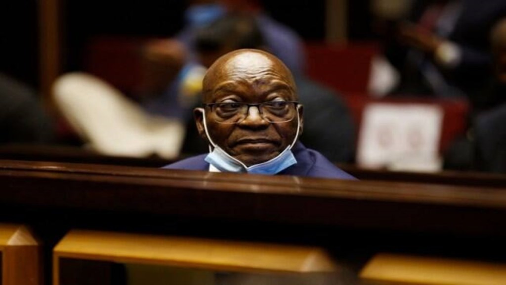 Jacob Zuma. south africa