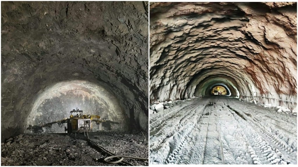 Mumbai Suburban network, waverly tunnel, construction of Mumbai Suburban network, panvel-karjat section, central railway, tunnels on panvel-karjat section, panvel-karjat railway project,
