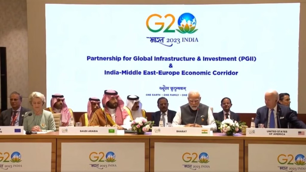 India-Middle East-Europe Economic Corridor, g20 summit, g20 meet, g20 summit 2023, MoU on India-Middle East-Europe Economic Corridor,