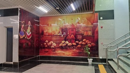 dmrc, delhi metro, delhi metro latest update, delhi metro airport express line, Dwarka Sector–21 to Yashobhoomi Dwarka Sector–25, Dwarka Sector–21 to Yashobhoomi Dwarka Sector–25 metro line, inauguration of Dwarka Sector–21 to Yashobhoomi Dwarka Sector–25, PM modi to inaugurate Dwarka Sector–21 to Yashobhoomi Dwarka Sector–25, inauguration of airport express line, Yashobhoomi, Yashobhoomi travel, how to reach Yashobhoomi, Yashobhoomi metro station,