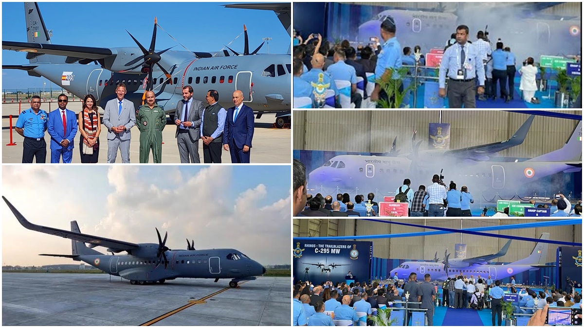 Indian Air Force Welcomes New Aircraft: C-295 MW Transporter - Defence ...