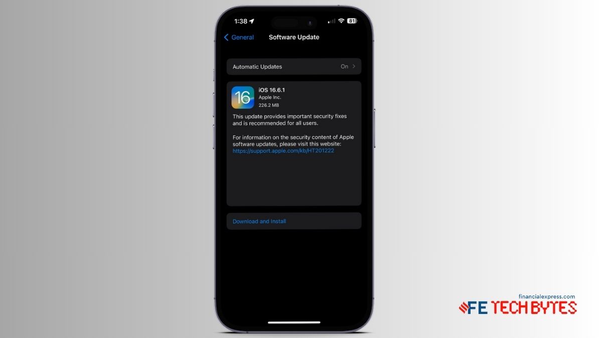 Apple iOS 16.6.1 update rolled out; why you must update your iPhone ...