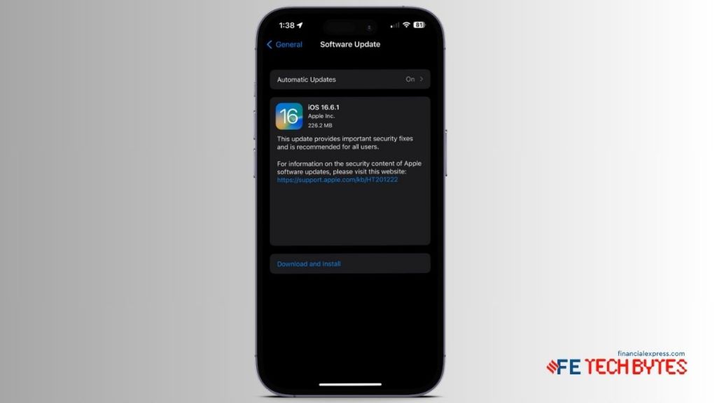 Apple iOS 16.6.1 update rolled out; why you must update your iPhone immediately