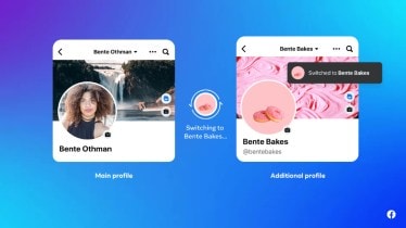 Facebook users can now create up to four extra personal profiles and switch between them on the fly: Details