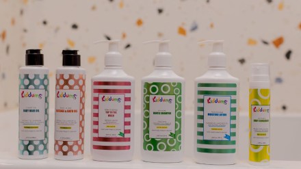 Kiddums offers a range of skincare products which includes gentle cleansers, nourishing moisturisers, sunscreen with high SPF protection, soothing oils, among others Kiddums offers a range of skincare products which includes gentle cleansers, nourishing moisturisers, sunscreen with high SPF protection, soothing oils, among others