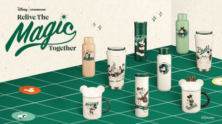 The merchandise collection consists of 12 different drinkware designs The merchandise collection consists of 12 different drinkware designs