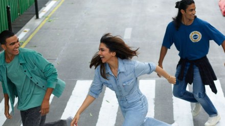 The film starts with Deepika Padukone sneaking away from a set, hopping into an auto-rickshaw and disappearing into the night