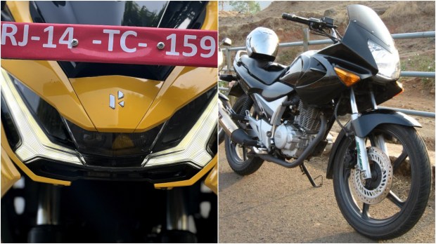 Hero Karizma_ XMR Vs OG headlight