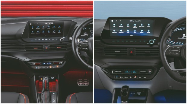 Hyundai i20 Vs i20 N Line cockpit
