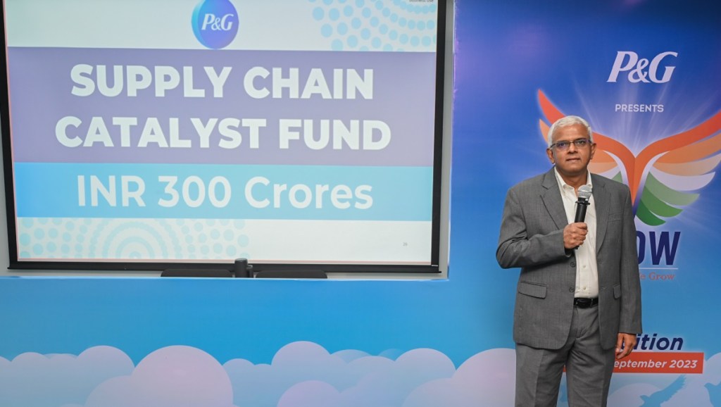 P&G India, supply chain, investment, funds, business solutions, Gati Shakti, digitization, capacity enhancement, sustainability, startups