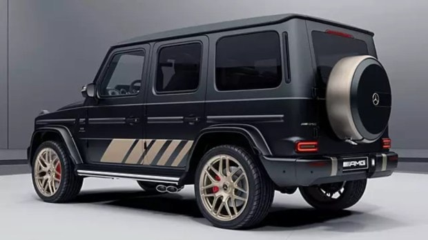 Mercedes AMG G63 Grand Edition rear quarter