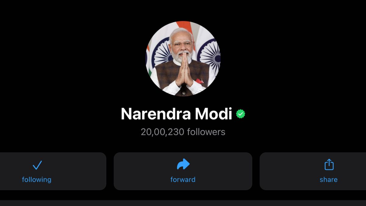 PM Narendra Modi crosses 2 million followers on WhatsApp Channels PM Narendra Modi crosses 2 million followers on WhatsApp Channels