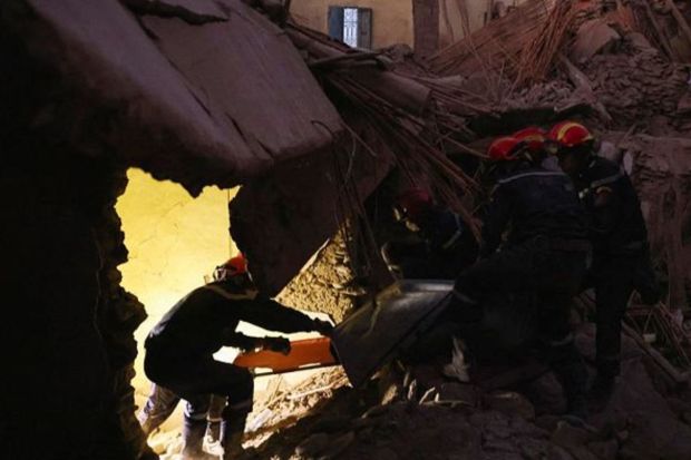 In the largely rural region, where people speak a combination of Arabic and Tachelhit, Morroco's most common Indigenous language, villages of clay and mud brick built into mountainsides have been destroyed. (Reuters)