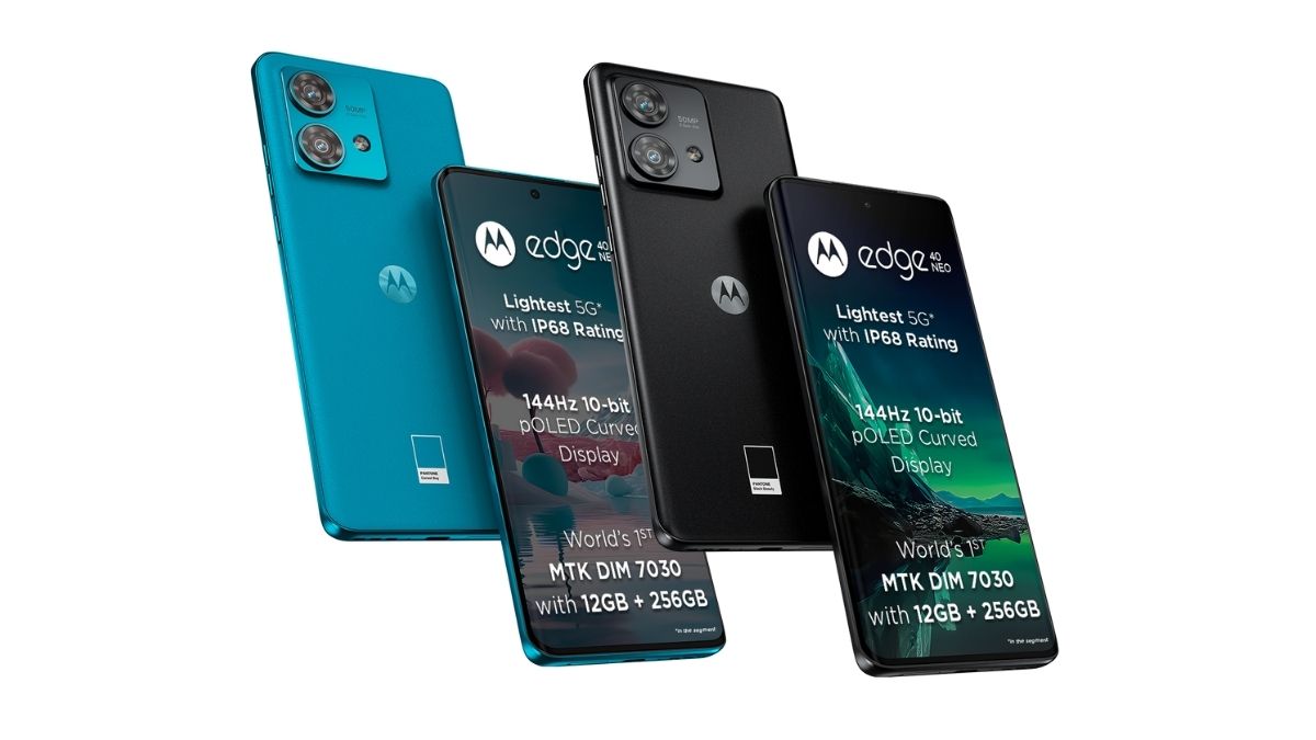 Moto Edge 40 Neo launched in India with 144Hz display, Dimensity