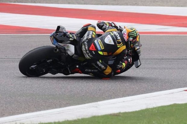 Mooney VR46 Racing Team's Marco Bezzecchi in action during the MotoGP. (Image: Reuters)