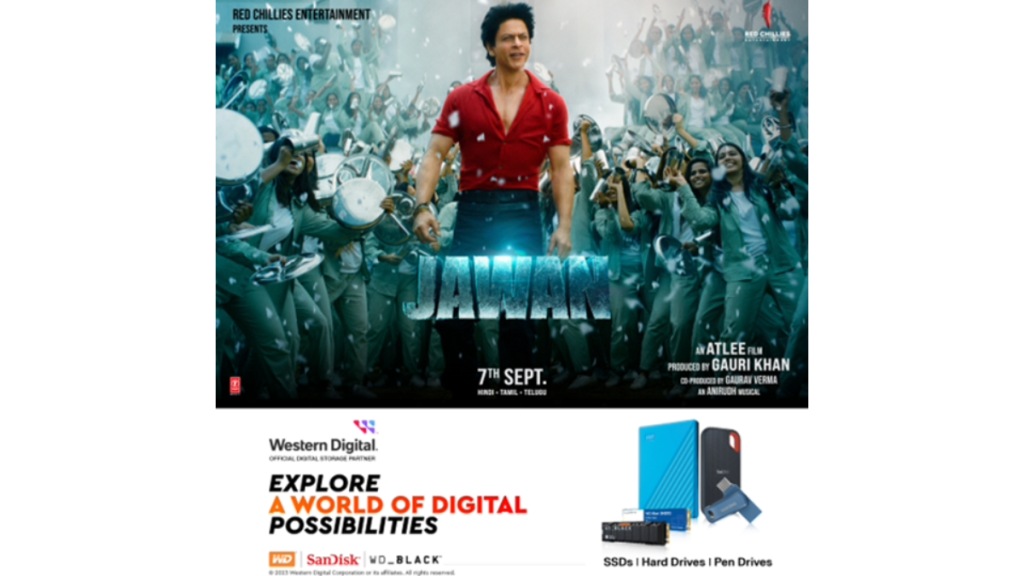Western Digital and Red Chillies Entertainment had previously joined forces for films including Darlings, Happy New Year, Bob Biswas and Dilwale