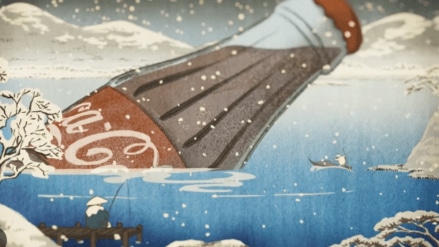 The advertisement is a remarkable feat of post-production The advertisement is a remarkable feat of post-production