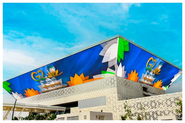 The Convention Center, with a seating capacity exceeding 11,000 delegates, comprises 15 convention rooms, the Grand ballroom, and 13 meeting rooms. (Image: PTI)