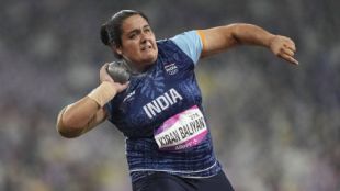 Shot putter Kiran Baliyan pti