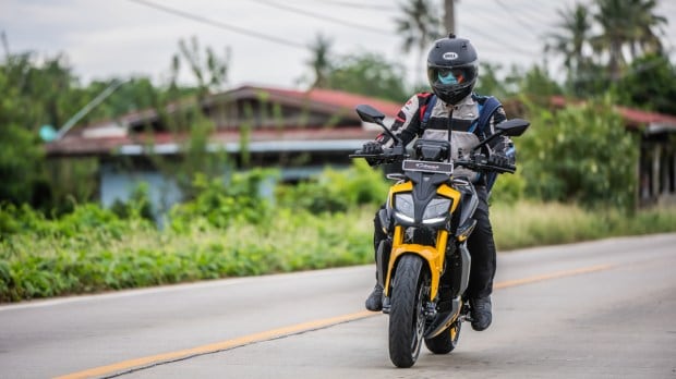 TVS Apache RTR 310 track