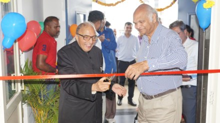 This addition to the IIT Indore campus was made with the support of two principal donors, Hemant Kanakia, chairman and founder of Maker Bhavan Foundation, and Bharat Desai, chairman and co-founder, Syntel, Inc.
