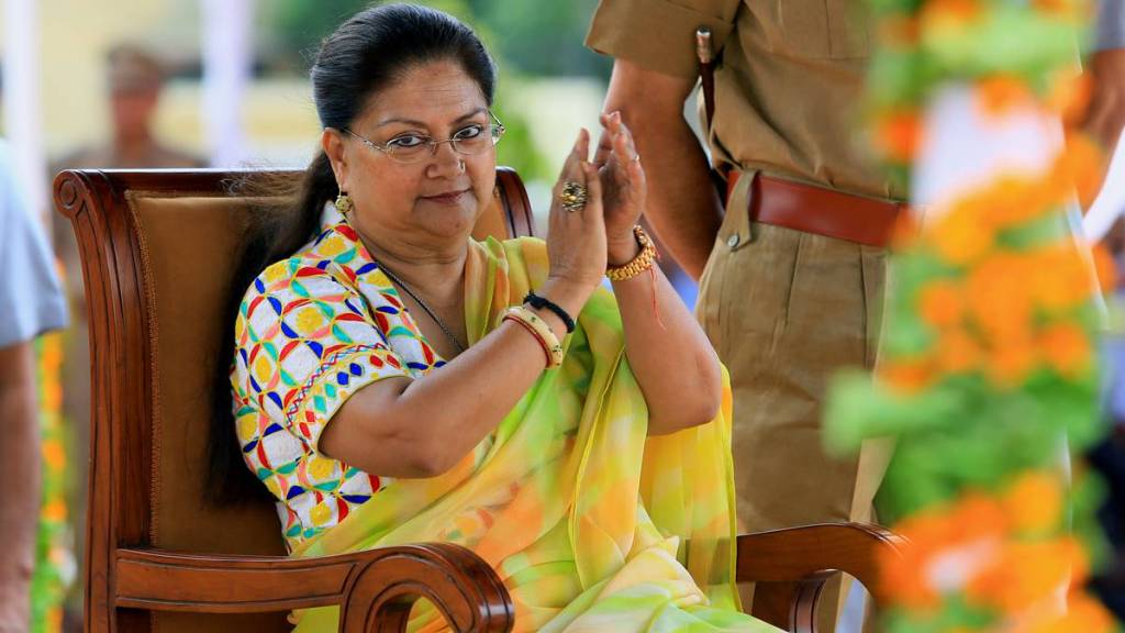 Vasundhara Raje missing from BJP's Parivartan Sankalp Yatra in Rajasthan Vasundhara Raje missing from BJP's Parivartan Sankalp Yatra in Rajasthan