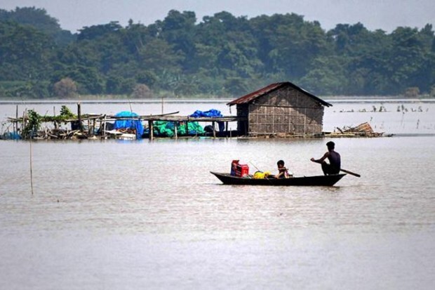 Darrang was the worst affected with 72,852 affected on Thursday, followed by 72,427 in Nalbari, 61,238 in Majuli, 57,420 in Golaghat and 44,181 in Morigaon. (Image: PTI)