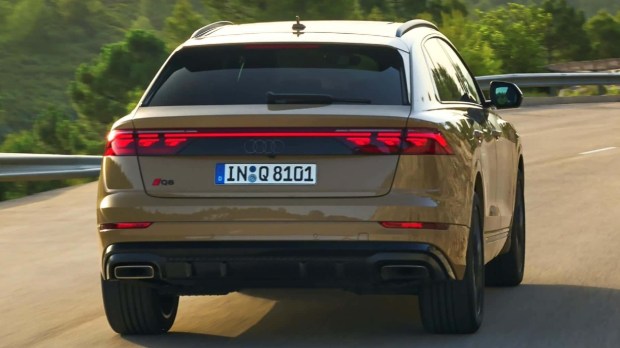 audi q8 facelift rear