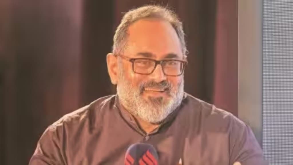 Rajeev Chandrasekhar, NavIC Apple, Apple news, Apple iPhone 15 launch, iphone 15 launch, NavIC latest news, what is NavIC