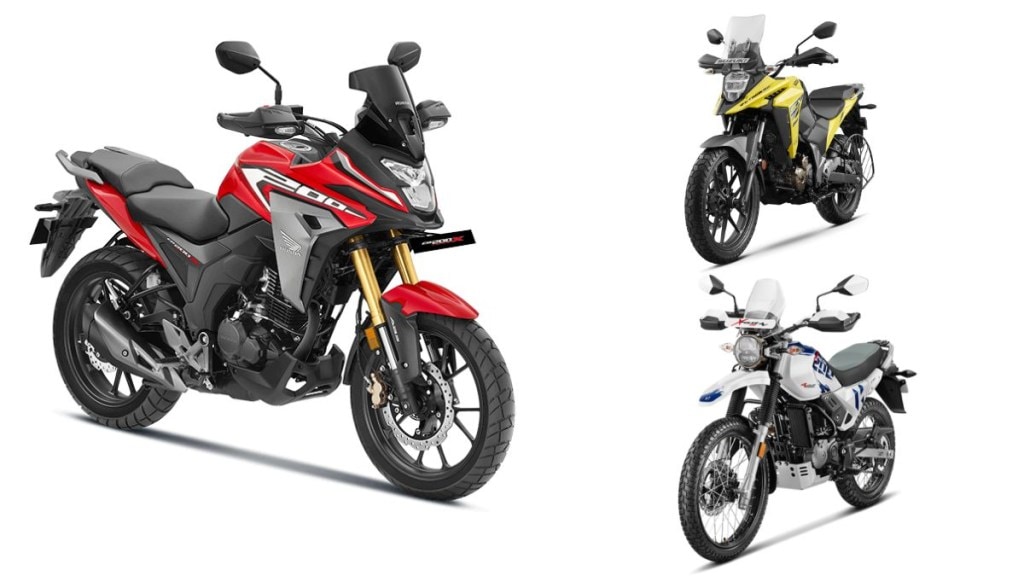 cb200x vs xpulse vs vstrom