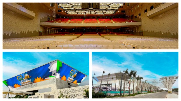 Yashobhoomi is the first phase of the India International Convention and Expo Centre in Dwarka, Delhi. It encompasses a vast project area exceeding 8.9 lakh square meters, establishing itself as one of the world’s largest MICE destinations. (Image: PTI)