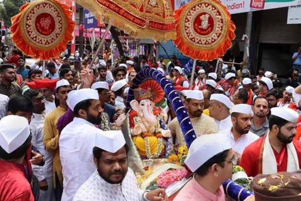 As per the Hindu calendar, the festivities of Ganesh Chaturthi begin on the fourth day of the Shukla Paksha in the month of Bhadrapada. (Image: PTI)
