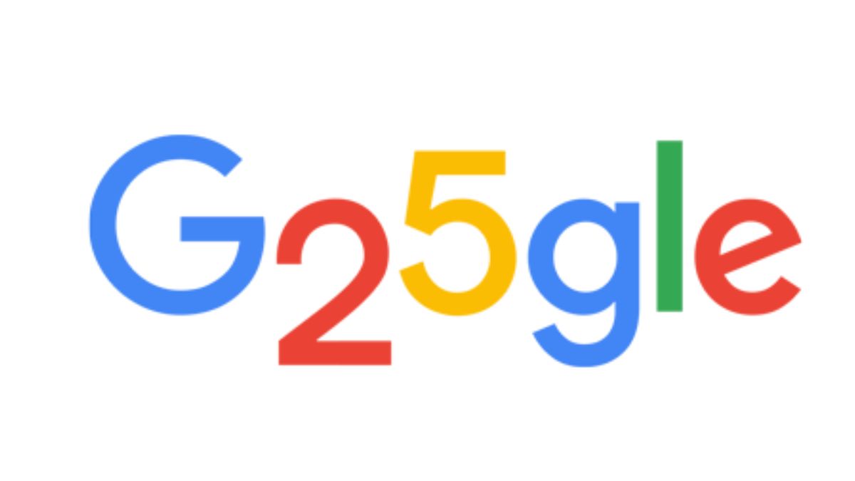 google, 25 years, google birthday google, 25 years, google birthday