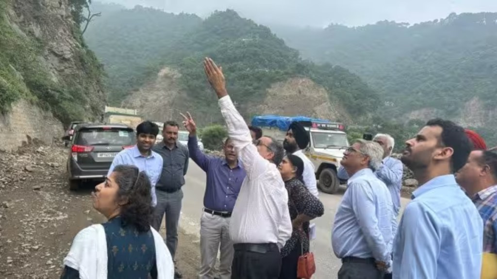 National highway, chandigarh shimla route news, Chandigarh to Shimla by road, Chandigarh-Shimla National Highway inspection, Chandigarh-Shimla National Highway, Chandigarh-Shimla National Highway news, highway news, National Highway of Authority of India