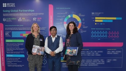 This initiative is part of the Going Global Partnerships (GGP) programme and was officially unveiled during the India-UK Higher Education Conference in Delhi This initiative is part of the Going Global Partnerships (GGP) programme and was officially unveiled during the India-UK Higher Education Conference in Delhi