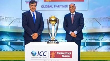ICC, IndusInd Bank, global partnership, World Cup 2023, branding, content assets, collaboration, banking sector