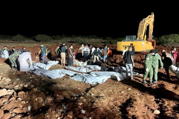 A resident of Derna city Mustafa Salem told Reuters he had so far lost 30 members of his family. (Image: AP News)