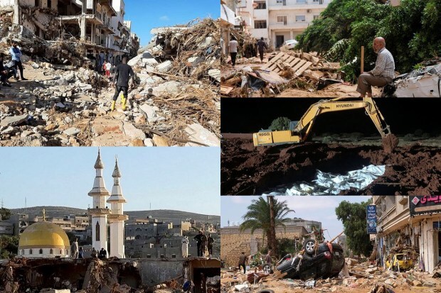 Thousands of people have been reported dead, while 10,000 have gone missing in the floods caused by Storm Daniel  in Libya. As of Wednesday, rescuers found more than 2,000 bodies in the wreckage of Derna where dams were broken by floodwaters and neighborhoods have been washed away. In Derna, mass graves were dug to bury the dead. The flooding has displaced at least 30,000 people, as per the UN migration agency.