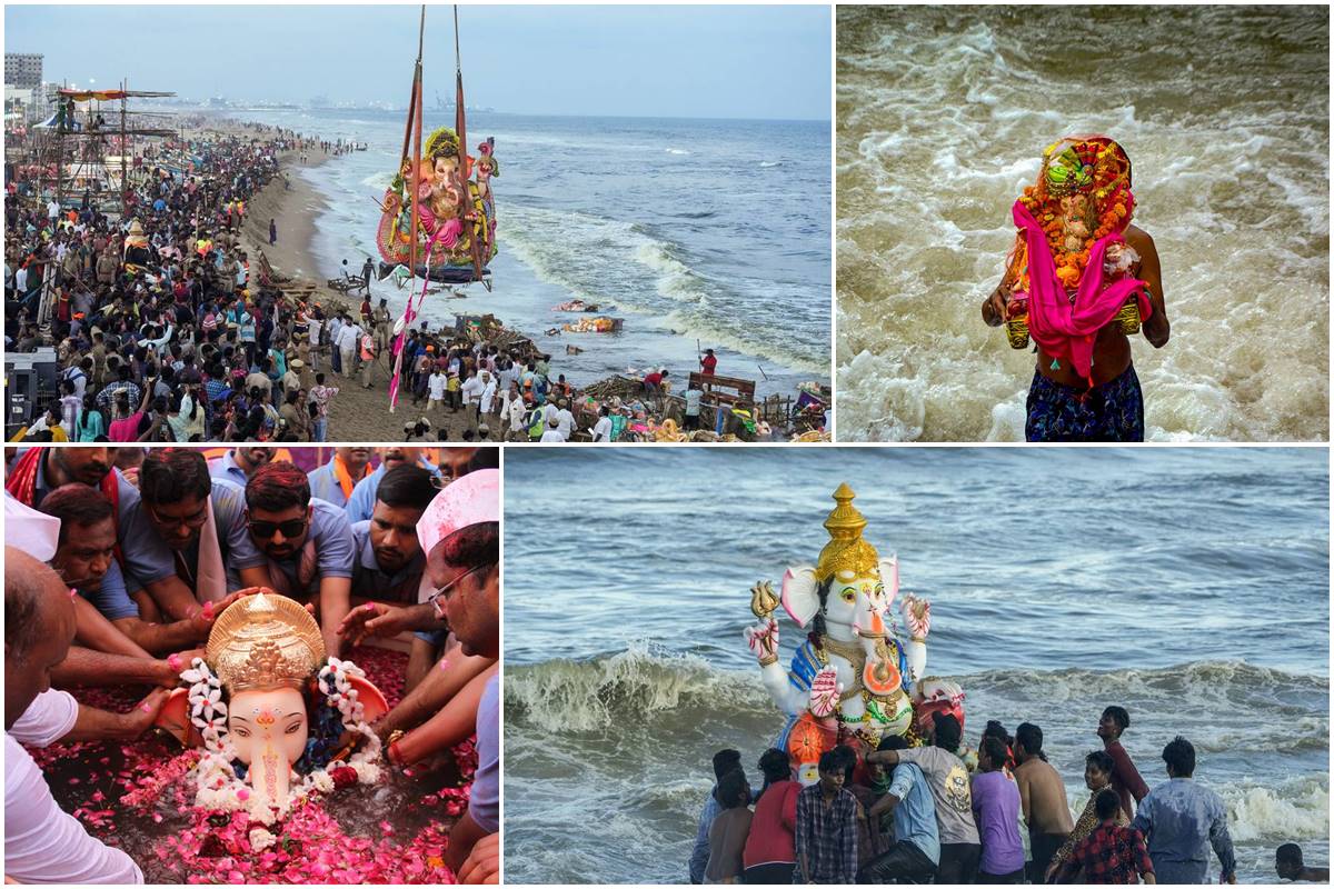 Bid adieu, Ganpati Bappa