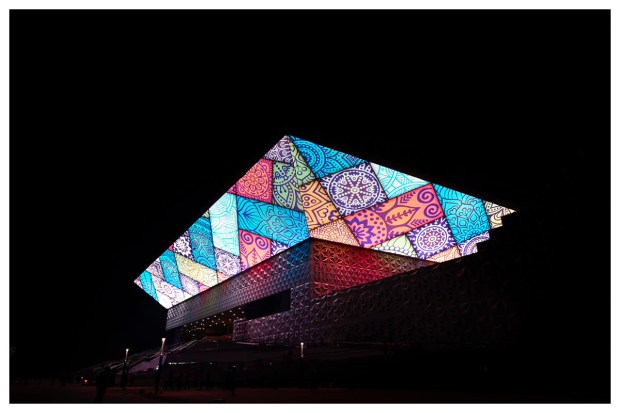 This state-of-the-art facility is the jewel of the first phase of the India International Convention and Expo Centre in Dwarka, Delhi.