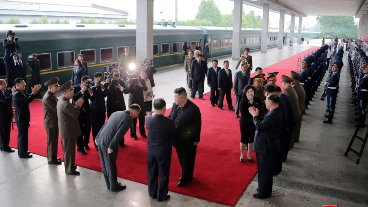 Kim Jong Un Vladimir Putin, North Korea and Russia, arms deal Russia, Kim Jong Un arrives in Russia, Kim Jong Un latest news, Kim Jong Un Russia news, Vladimir Putin Kim Jong Un Vladimir Putin, North Korea and Russia, arms deal Russia, Kim Jong Un arrives in Russia, Kim Jong Un latest news, Kim Jong Un Russia news, Vladimir Putin