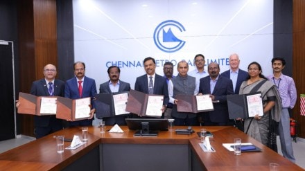 Chennai Metro latest news, metro, Chennai metro, metro news, Chennai news, Chennai Metro Rail signs Rs 4058.20 cr contract with RVNL Chennai Metro latest news, metro, Chennai metro, metro news, Chennai news, Chennai Metro Rail signs Rs 4058.20 cr contract with RVNL